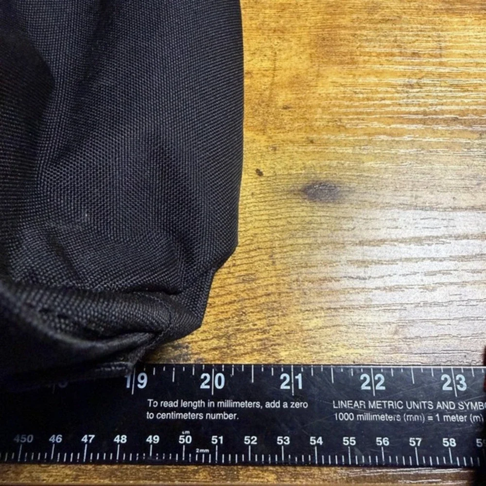 Tour Master Select Black Ballistic Nylon Motorcycle Sissy Bar Tail Bag Luggage‎